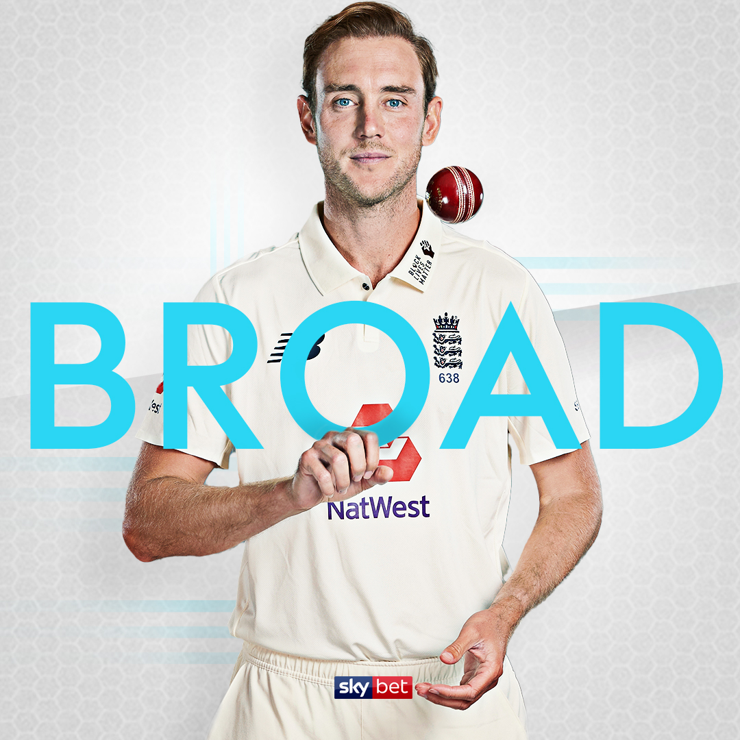5⃣0⃣0⃣ Test Wickets

Stuart Broad becomes just the 7th man in history to take 500 wickets at the highest level 🙌

Legendary 🏴󠁧󠁢󠁥󠁮󠁧󠁿🏏 #ENGvsWI