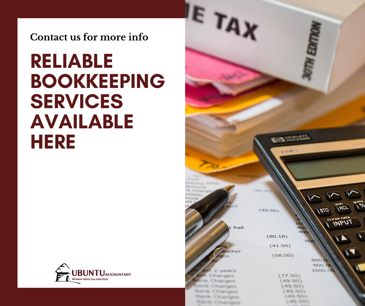 UbuntuAcc's tweet photo. Contact us for more information on our bookkeeping services 

Email: info@ubuntuequity.co.za
https://t.co/AJ06P46YM7 https://t.co/hn02bxoBI9
