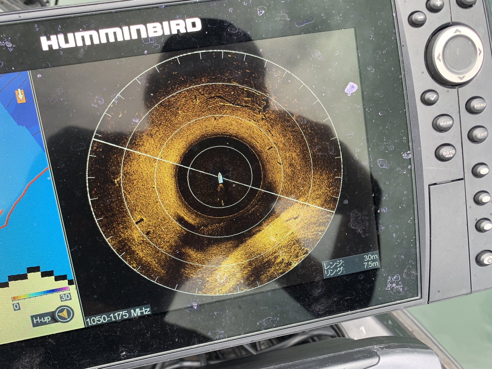 HUMMINBIRD mega360 フォルトレックス用 しょうもなく