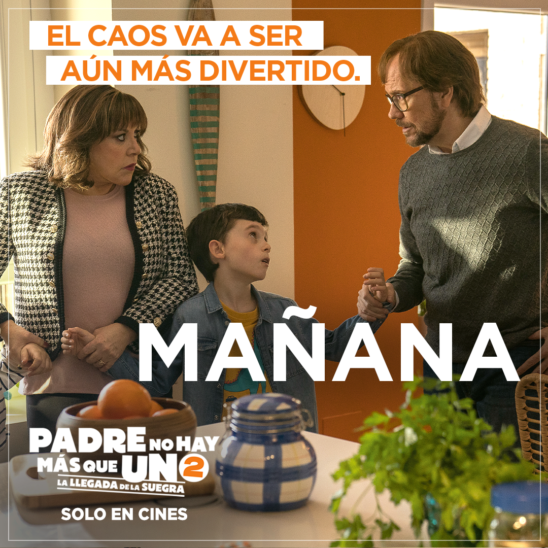 ¿Preparados para más aventuras? #PadreNoHayMásQueUno2, mañana en cines. #YoVoyAlCine