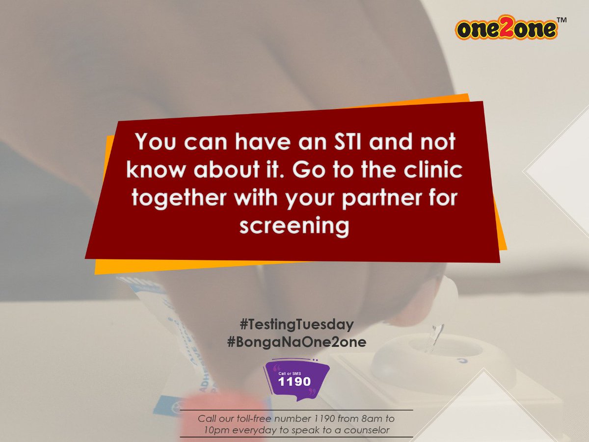 Get tested today @Mwaohh @YACHSiaya @NickolasXVI  #bonganaone2one  #testingtuesday  @one2oneKE  @FhokBondo @LVCTKe