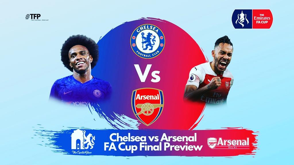 With Everyone expecting a Manchester Derby in the FA Cup Final Guess what? It is a London Derby. Coming in 2 of the biggest Fan clubs in India for Arsenal and Chelsea, See what <a href="/arsenaldelhi/">Arsenal Delhi</a> and <a href="/TheCapitalBlues/">Official Chelsea Delhi - The Capital Blues</a> have to say for the game.

Click here - youtu.be/xQ5lpRMVewg
