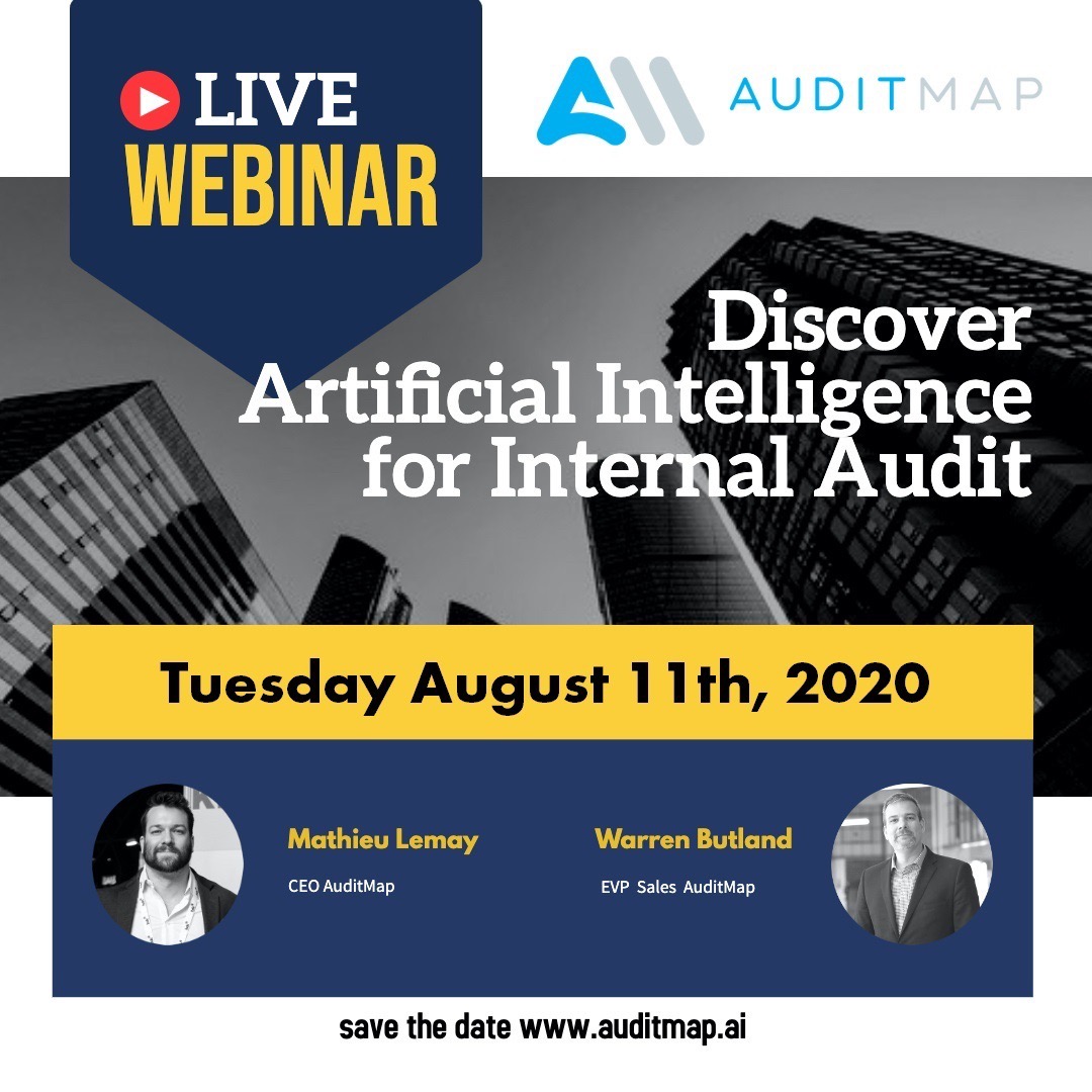 auditmapai's tweet photo. "To Internal auditors everywhere: #AI is here to help.
See how our Risk identification engine can work for you in our multi-part webinar series!
Spots are limited, so sign up now: https://t.co/RPRY9eKRDD https://t.co/AXQmhmkjia