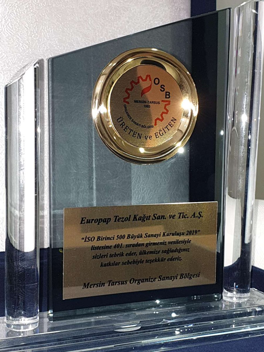 ISO 500'de 401. olan şirketimizin haklı sevincini paylaşan Mersin Tarsus Organize Sanayi Bölgesi'ne teşekkür ederiz! <a href="/mersintarsusosb/">F.Kerem Yılmaz</a> #mersintarsusosb #ISO500 #SanayiDevleri #Turkey #OSB
