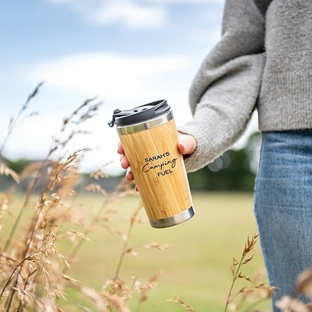 EdgeInspired's tweet image. On a #camping adventure this summer? Our brand-new travel mugs are the perfect way to take your caffeine hit with you! Available to order from edgeinspired.com ☕