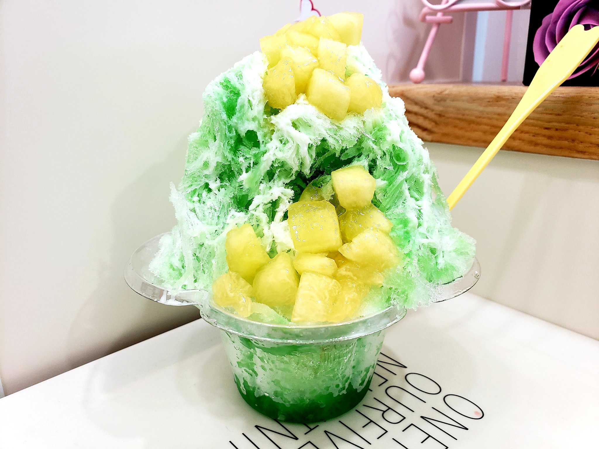 長崎まちねた ふわふわ かき氷 専門店 Miemin オープン 多良岳の伏流水を使って製法にこだわったおいしい純氷で作ったふわふわのかき氷専門店 Miemin ミエミン さんが大村市に６月２０日オープンしました ハート の氷を見つけると嬉しい