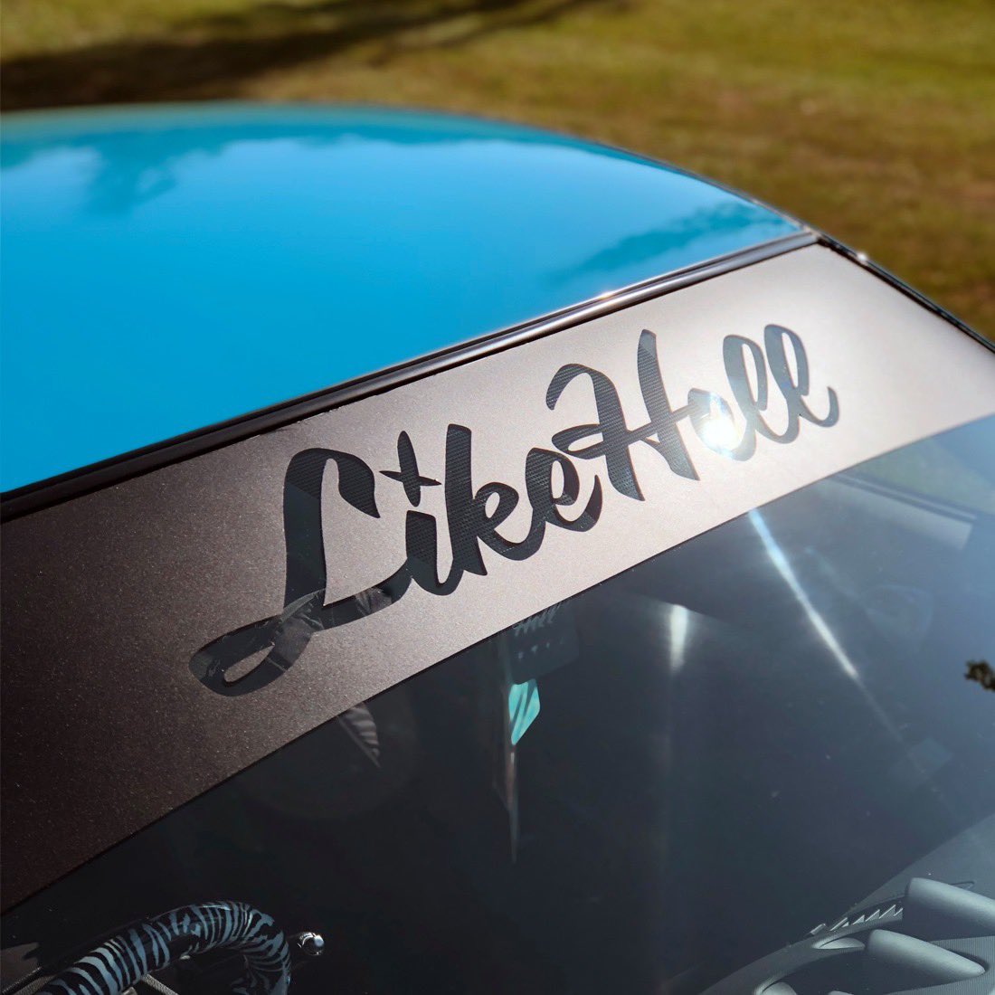 LikeHellDesign's tweet image. LikeHell Matte Black sun strips are back in stock ready to ship 💎
likehellstore.com/product/likehe…

#likehelldesign
#likehell