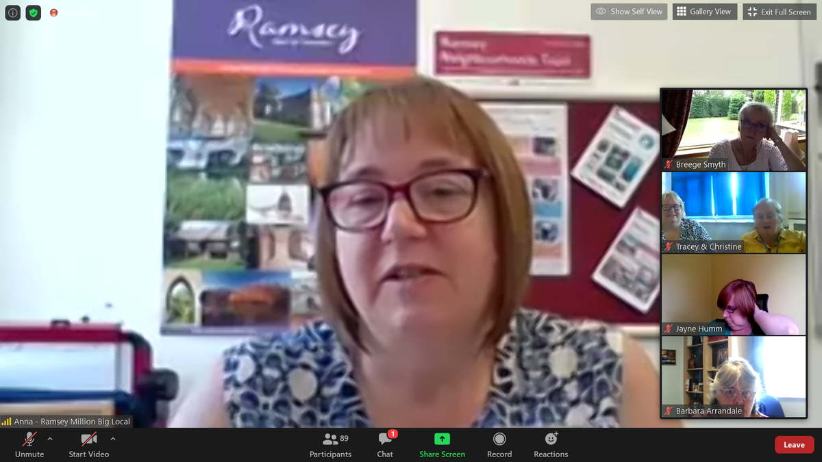'We've been able to inform the way that the local authorities have supported us during the crisis because we've been organised from the start' 

Anna Bradley-Dorman, <a href="/RamseyMillionBL/">Ramsey Million BL</a> 

#RespondRenew