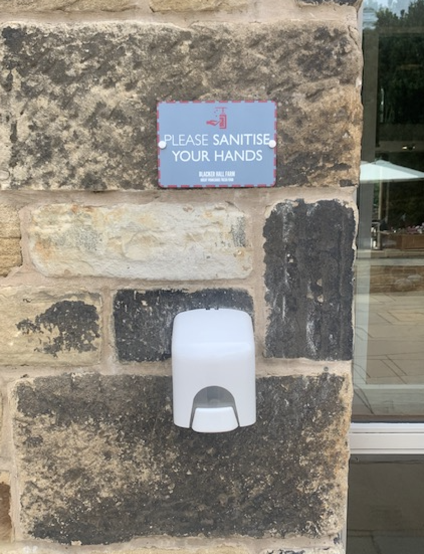 SelectequipLtd's tweet photo. COVID-19 Signs that we have designed, manufactured and installed for Blacker Hall Farm - to help create a one-way system and allow customers and staff to practice social distancing.
#COVID19Signs #Dispensers #SocialDistancing #Signage #Signs #Manufacturing #SignageManufacturing https://t.co/qZubbd50r0