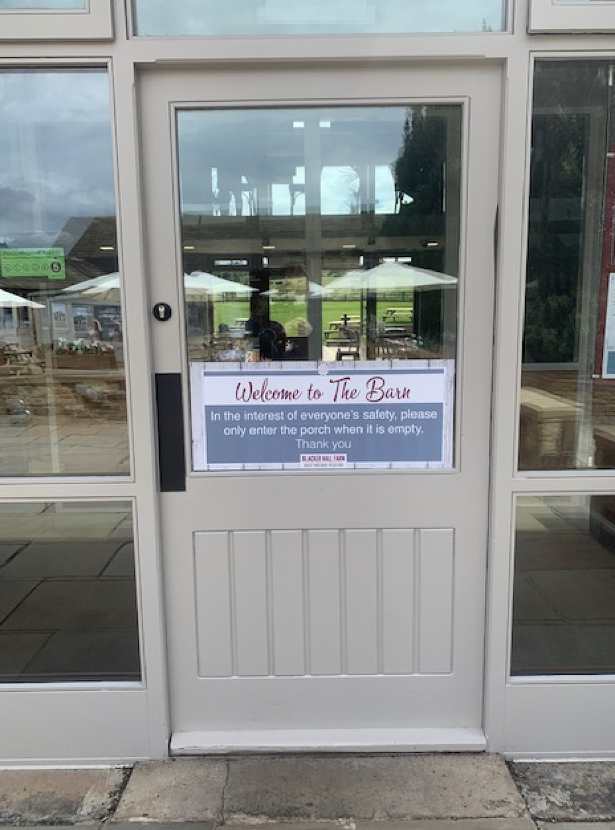 SelectequipLtd's tweet photo. COVID-19 Signs that we have designed, manufactured and installed for Blacker Hall Farm - to help create a one-way system and allow customers and staff to practice social distancing.
#COVID19Signs #Dispensers #SocialDistancing #Signage #Signs #Manufacturing #SignageManufacturing https://t.co/qZubbd50r0