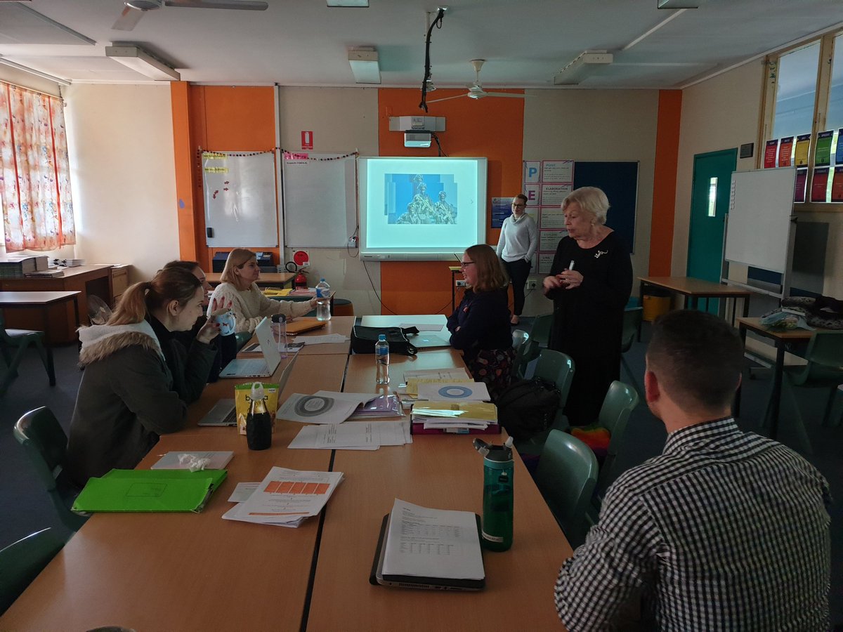 A true fangirl moment today. Was an honour and privilege to have <a href="/JudyRGH/">Judy K King</a> run the most amazing Extension History PL. No words. Just awe and gratitude. Inspired to be our personal best.