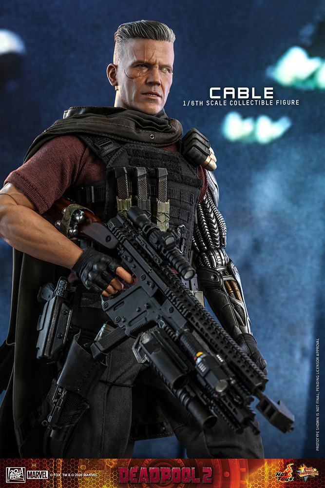 1/6 ホットトイズ 系 ジョシュ・ブローリン 似 デッドプール ケーブル ムービー・マスターピース】『デッドプール2』1／6スケール