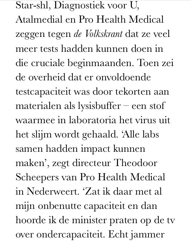 askimono's tweet photo. Ontluisterende reconstructie testbeleid van NL. In de Kamer werd gezegd in maart dat er tekort was aan middelen, in werkelijkheid was dat onzin. Men wilde sparen voor later ipv indammen. En ipv lessen hieruit te trekken, wordt ontkend dat er misschien fouten zijn gemaakt: https://t.co/EFsJJbQeKQ