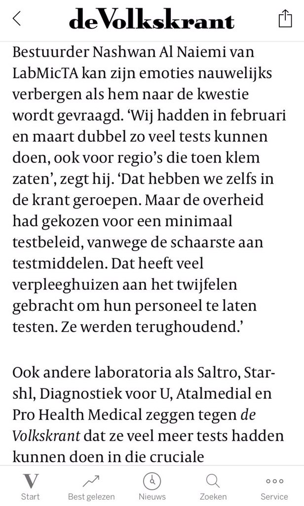 askimono's tweet photo. Ontluisterende reconstructie testbeleid van NL. In de Kamer werd gezegd in maart dat er tekort was aan middelen, in werkelijkheid was dat onzin. Men wilde sparen voor later ipv indammen. En ipv lessen hieruit te trekken, wordt ontkend dat er misschien fouten zijn gemaakt: https://t.co/EFsJJbQeKQ