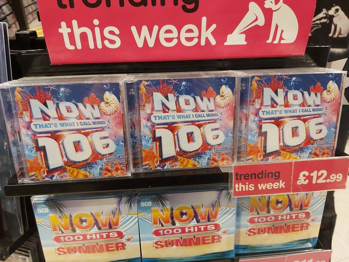 hmvIpswich's tweet photo. There's lot's of new releases out now (sorry they're a bit late, our social media person was on holiday) #Now106 #Now6 @NOWThatsMusic #FionaApple @SeasickSteve #NewMusicFriday @Shop_Sailmakers https://t.co/3dBXRbvOBy