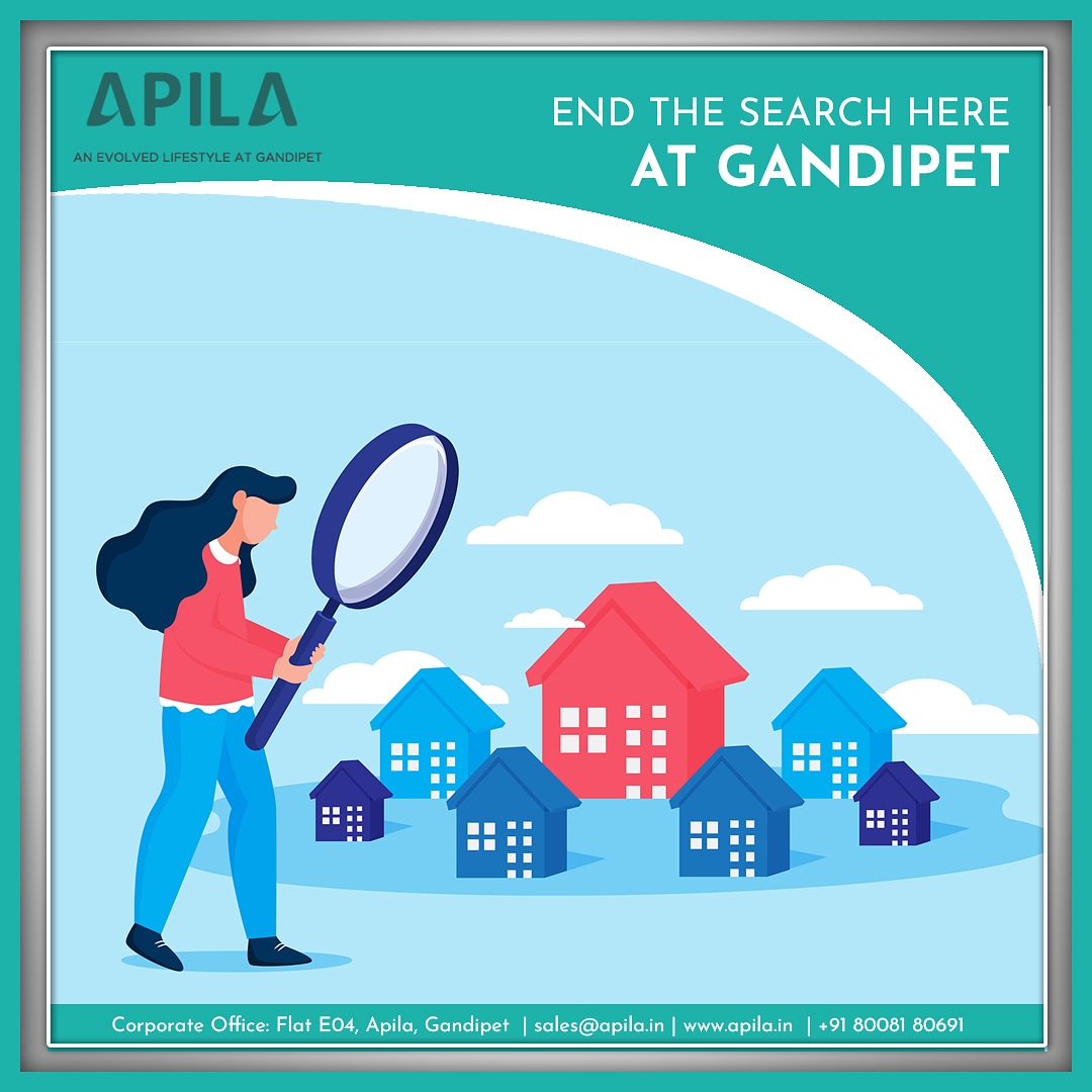 End Your House Hunting Right Here at Apila, Gandipet. Once You Check Out Our 2 and 3 Bhk Flats, There's No Going Back.
#wannabuyahouse #apila #apilaprojects #gandipet #landowner #ongoingprojects #landowners #luxuryflats #apartmentsforsale #flatsforsale #propertyowners #homeforyou