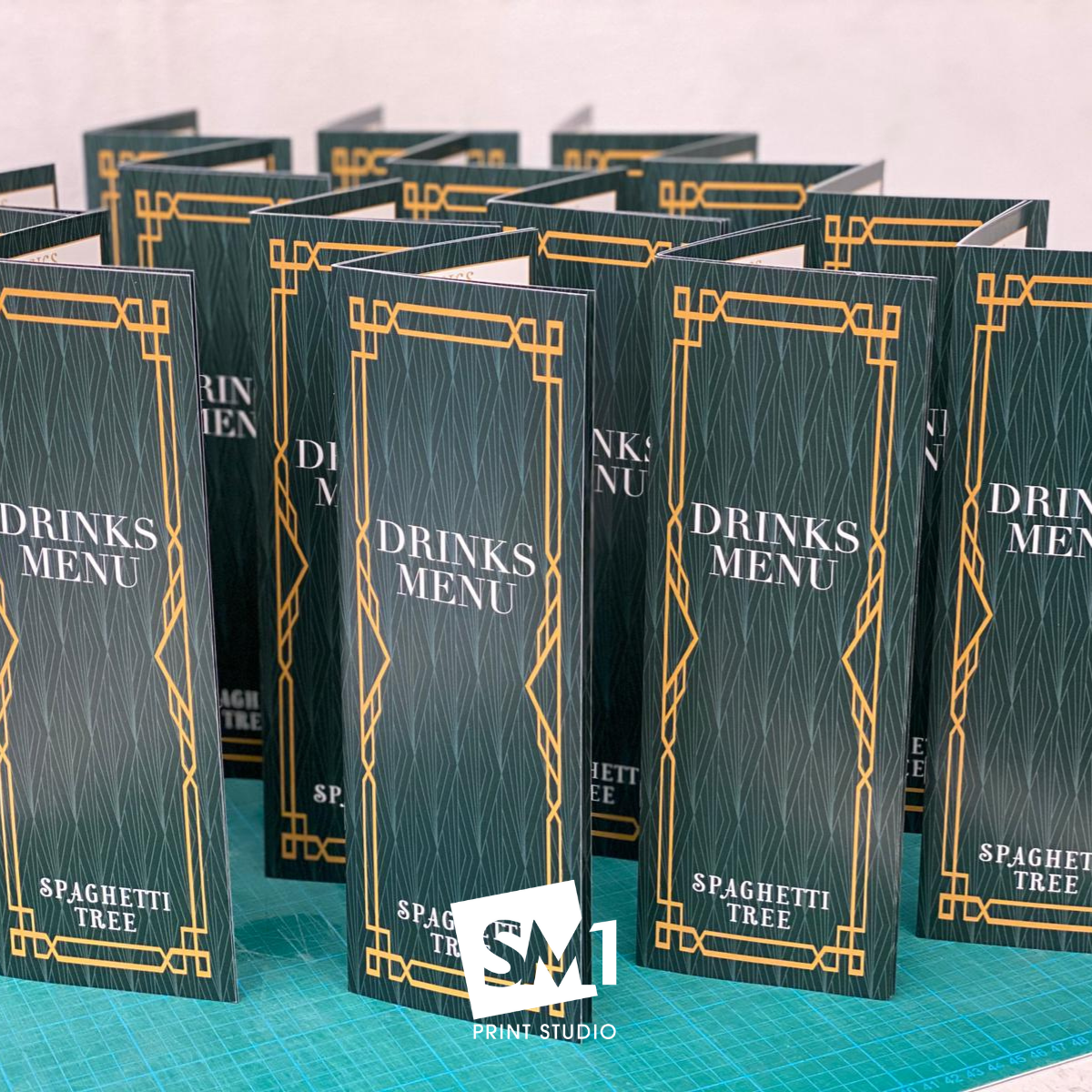 SM1PrintStudio's tweet photo. We loved designing these new "Gastby" inspired Menus. Printed and matt laminated for durability in time for their #restaurant opening.
#tuesday #print #shoplocal #sutton #surrey #highstreet #enjoysutton #spaghettitree https://t.co/Wg79UFSTPC