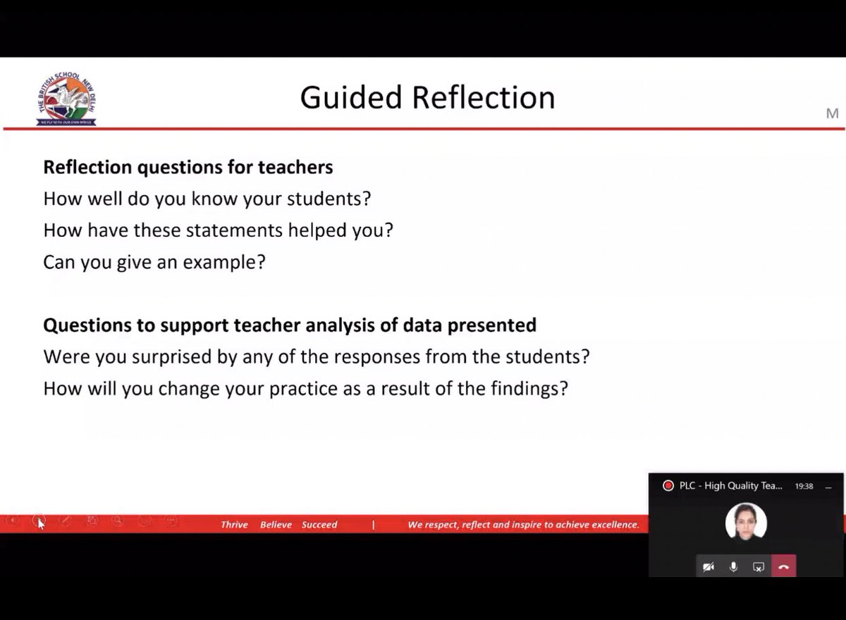 sneh_wadhwaney's tweet photo. Day 6 #TBSINSET2020 - a day packed with learning! Today’s sessions included: #InspireMaths with a focus on asking diagnostic questions, #blendedlearning the TBS way with great tools & strategies, #PLC on #HQTL with inspiring messages & next steps & #dataprotectionandprivacy! https://t.co/zMLJwZMGkN