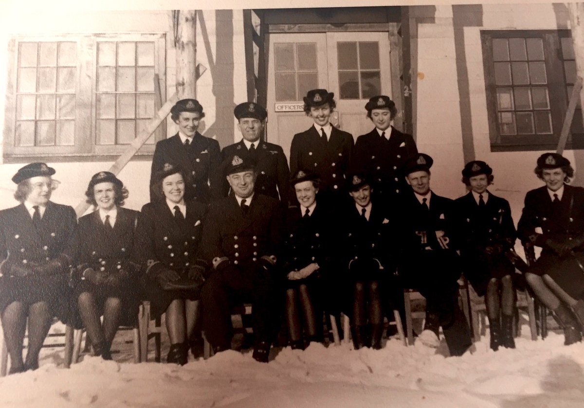 Hazen underwent basic training at HMCS CONESTOGA, an ashore training establishment in Galt, ON, and then moved on to receive her Specialist Qualification in radio communications at the signals school at HMCS ST. HYACINTHE in Quebec (from 09/1943 - 01/1944).
