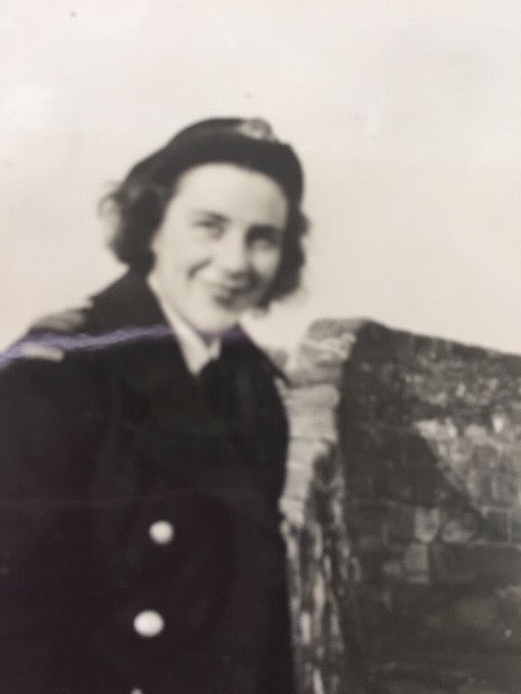 She was then posted “overseas” to St. John’s, NL (from 04/1945 to 09/1945) - still a British colony at the time - where we believe she was involved with locating U-boats through the triangulation of their radio reports.