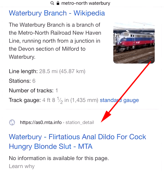 rustybrick's tweet photo. Hacked web pages from government web sites can show up in Google and it can show the hacked content, which may be adult https://t.co/DpWv8a3Wl9, Google was not hacked 
 and yes, sadly this happens a lot https://t.co/jgdG69T3iF https://t.co/IW6bYEbOSg