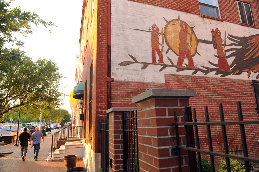 Buried in the 'other' line is how the number of 'American Indian and Native Alaskan' population has crashed from 200 to 11. We still have the  @BmoreAIC, but it seems to be a shell of its former self as the residents have moved. 4/