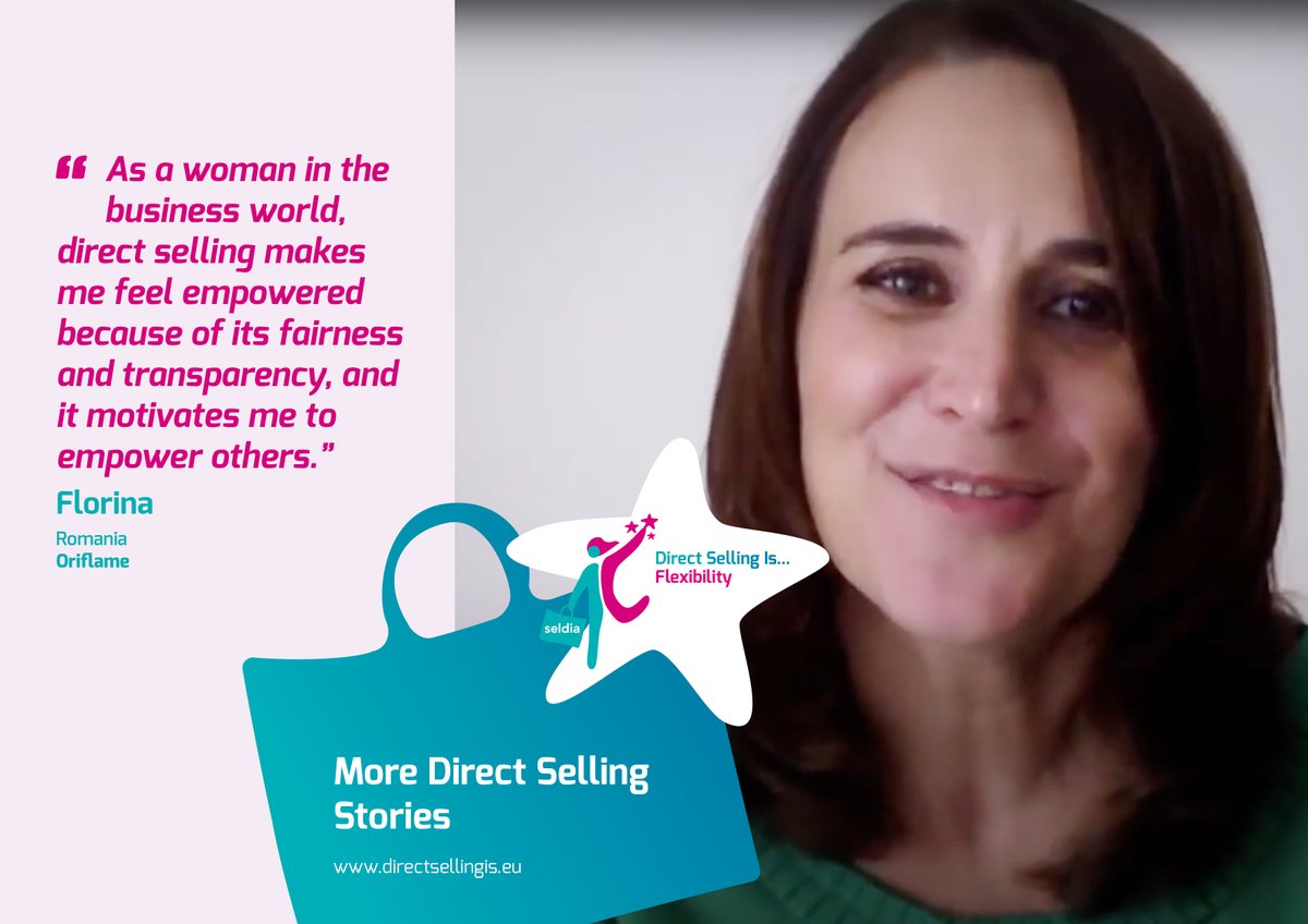 SeldiaEU's tweet photo. #DirectSellingIs #Empowerment in Florina’s success story with @Oriflame! Discover how #DirectSelling motivates and empowers at https://t.co/y0jbD2rqRa - https://t.co/5KyJVNh6PM https://t.co/9Ukm8KRgXp