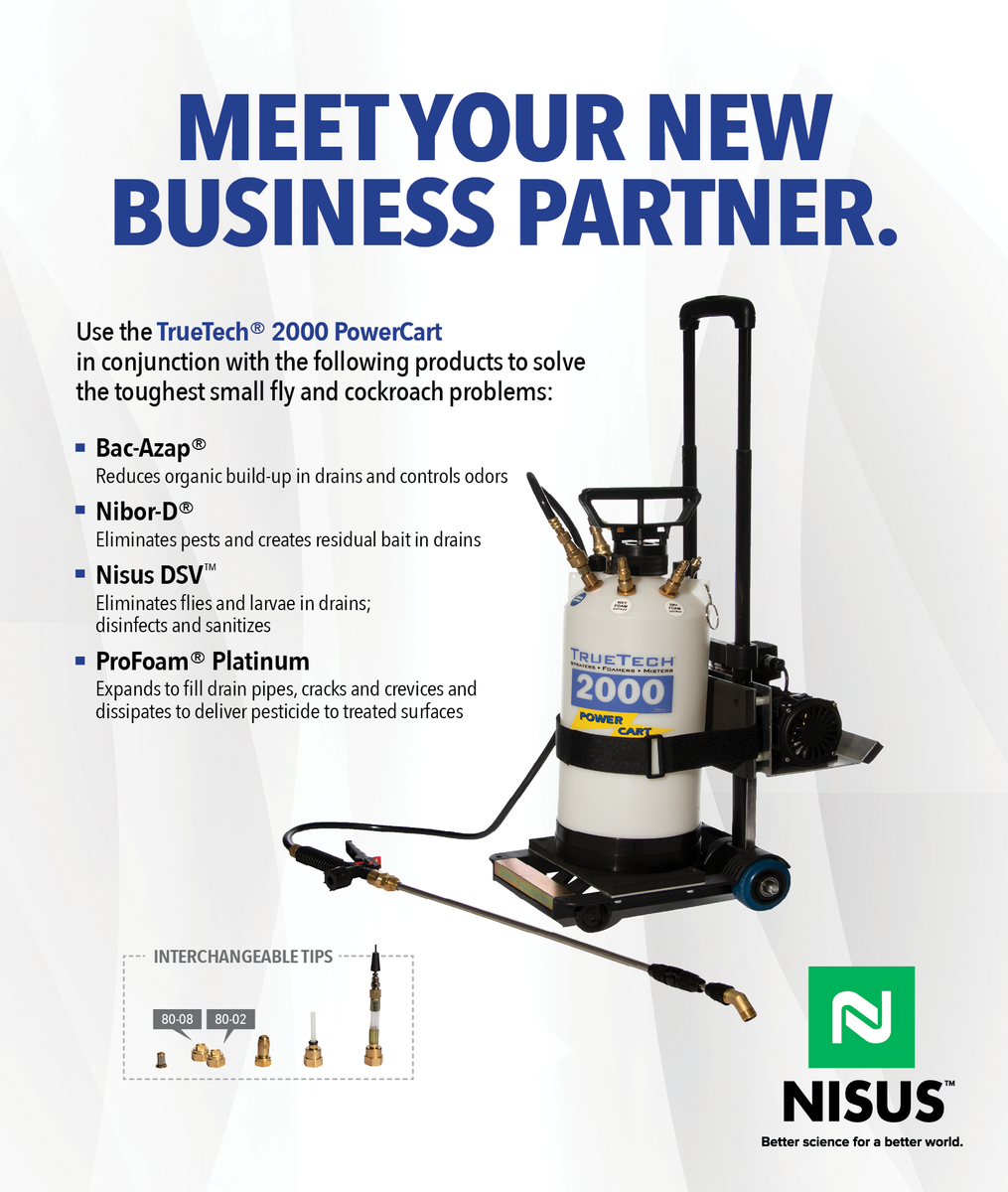 NisusCorp's tweet photo. Meet Your New Business Partner. The TrueTech® 2000 PowerCart is a must-have for pest control professionals.
#PestControl #PestProfessionals #PestManagement #PestTechs #PestLife #PestTechLife #NisusCorp https://t.co/yr6VwHQlXz
