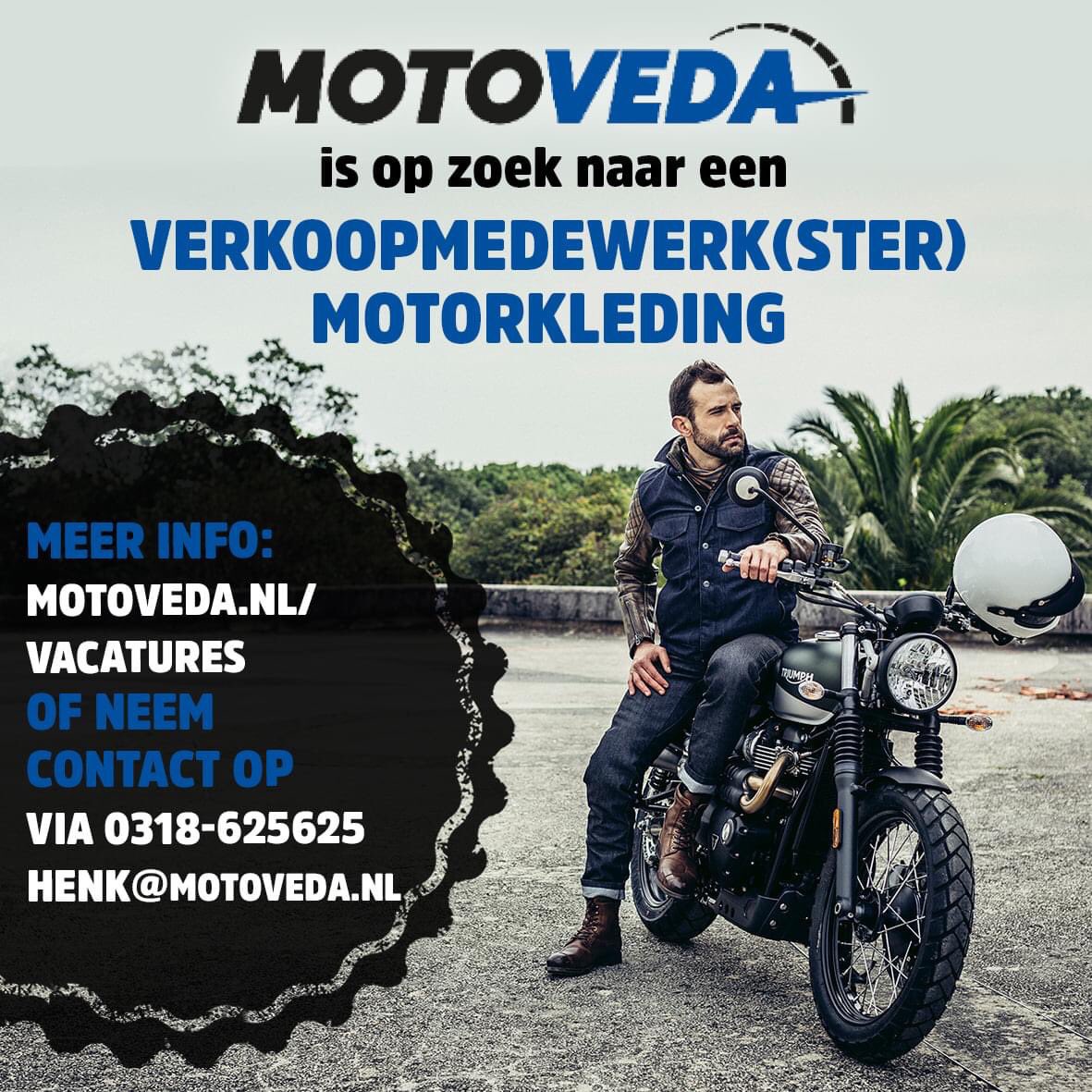 lees hier meer over onze vacature motoveda.nl/vacatures