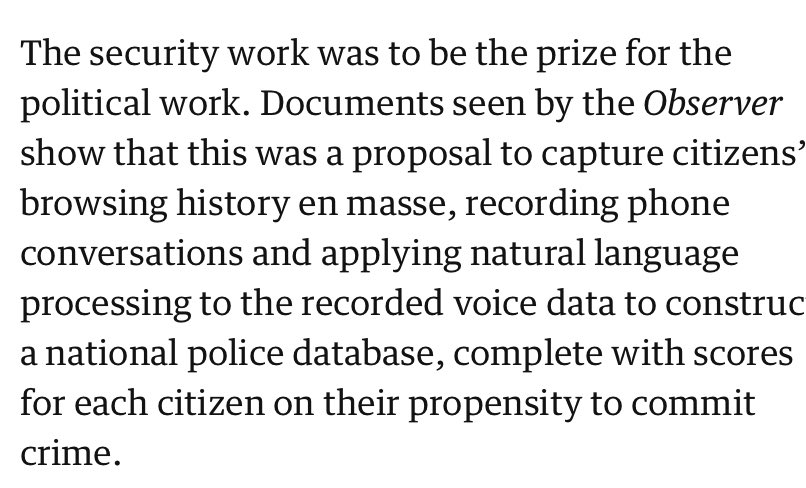 And mop up all of that sweet sweet data...this is what they were trying to do in Trinidad. Here in Britain, they’ve transferred health data from PHE to the intelligence services. The ‘joint’ Biosecurity Centre in charge of COVID data analytics overseen by a senior spy..