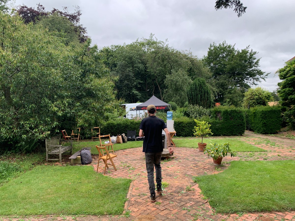 We are happy to be shooting again in the great outdoors, Music Video coming soon! 
.
.
.
#shooting #musicvideo #filming #director #filmmaking #covidguidlines #production  #film  #socialdistancing