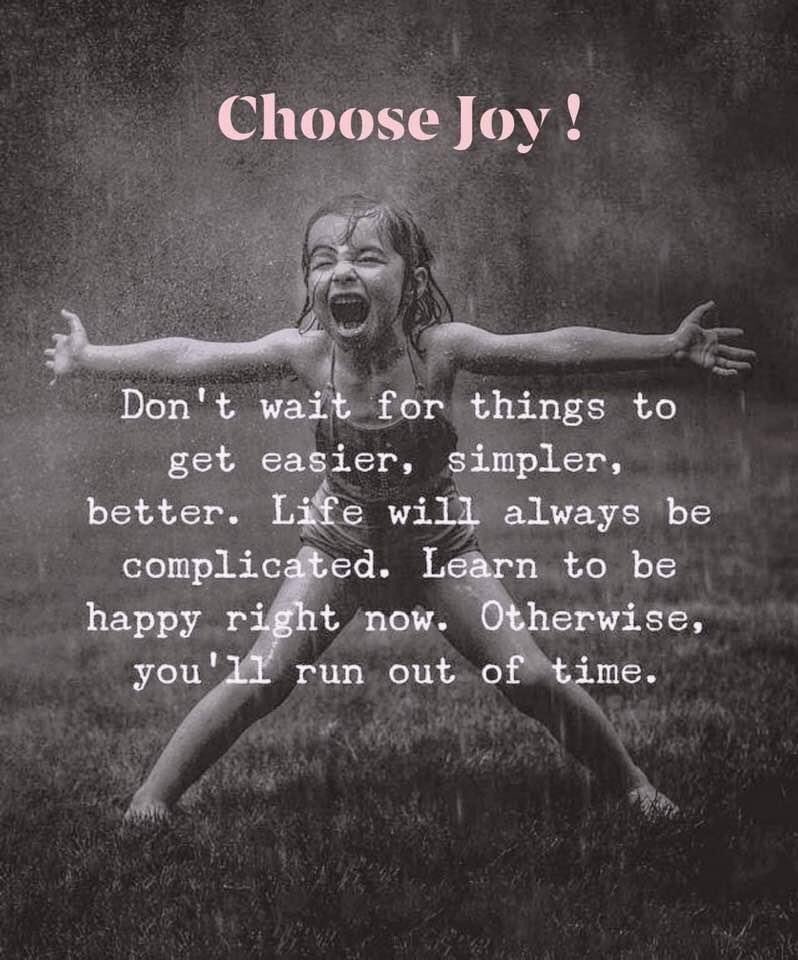 Saw this on a friend’s Facebook page and thought it needed to be spread. There is so much WAITING right now, but we can still look for the little things to bring joy and happiness each and every day. Have a fabulous day, and help someone else have a fabulous day! #selfcare #joy
