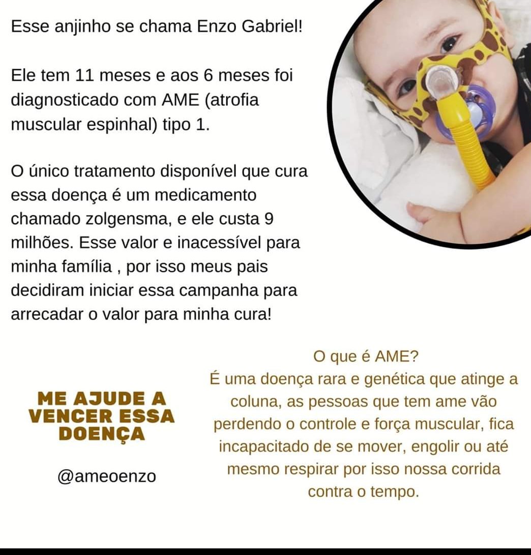 MuhlMayara's tweet photo. @jorgeemateus Nos ajude na Campanha AME o Enzo, estamos precisando de ajuda para divulgar a campanha! Estamos correndo contra o tempo! 🙏🏻 #quemtemametempressa https://t.co/KgxdnxfAIK