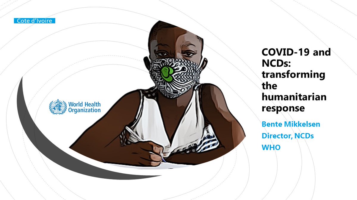 1/23 It was a great pleasure today to talk with national  #NCD Directors and Programme Managers from Ministries of Health, Trade and Finance during our monthly virtual webinar on NCDs. Happy to share my PPT in the thread below. #NextGenNCD