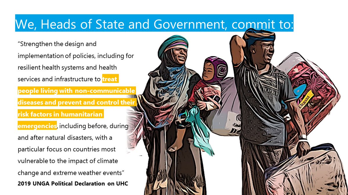 8/23  #COVID19 is dramatically affecting the most vulnerable people living with  #NCDs - including people living in fragile & low-income countries. We need unity. We need solidarity. We need international cooperation to address their health-care needs. #NextGenNCD