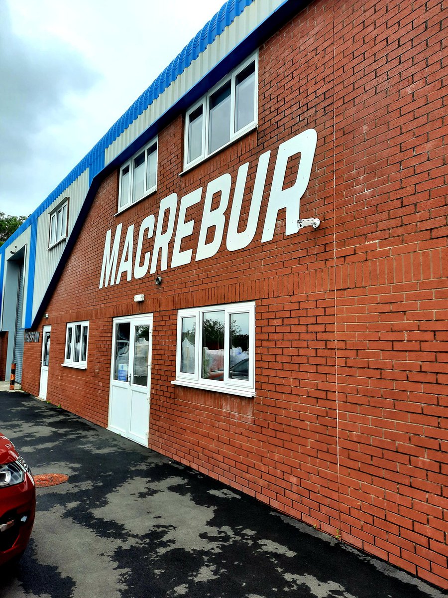 Our HQ in #Lockerbie . . . Where the Macrebur magic happens!