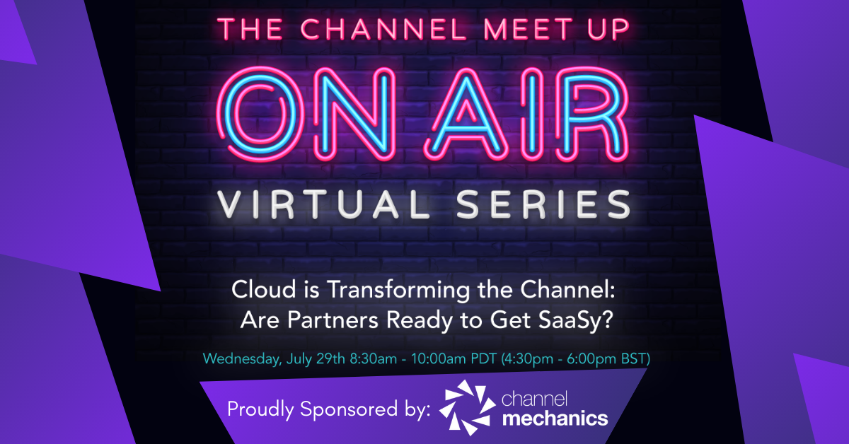 Channelscaler's tweet photo. Last chance to register for the next @channelmeetup webinar - "How to Adapt Partner Programs to Support SaaS Offers and a Monthly Recurring Revenue Model". Register now: https://t.co/7ILUlxxPla
#channelmeetup #partnermarketing #channelstrategy #saassales #saasmarketing https://t.co/P728yhNrZZ