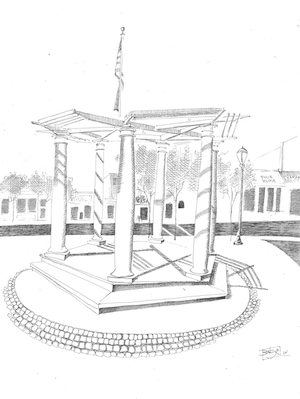 NyackNewsNViews's tweet photo. Could you give directions to Hezekiah Easter Park? If this stumps you, it isn’t because you don’t know the location, but because you are unaware of its rightful name.  Some call the spot at Main and Cedar Veterans’s Park; others, the Main Street Gazebo. https://t.co/mSYde1GnzU https://t.co/iRDmOjaBmX