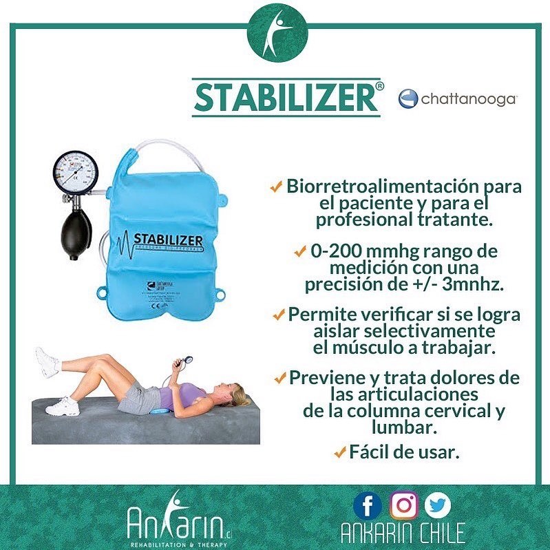 Ankarin_Chile's tweet image. En Ankarin seguimos trabajando y despachando a todo el país 🚛🤩

El Stabilizer biofeedback que es una unidad de estabilización para las articulaciones de la columna cervical o lumbar, además de ser utilizada para la función lumbopélvica (piso pélvico).

ankarin.cl
