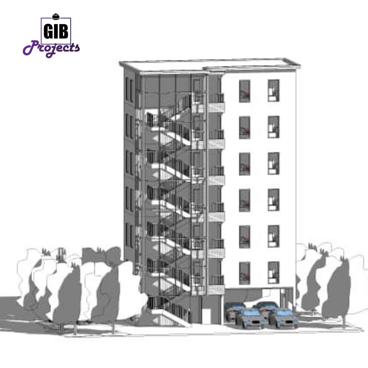 gibprojects's tweet image. 3D Design of a proposed Office Complex and a Mini-Flat. 

Components: 

5 Floors for Office Space (Facility manager&apos;s office on the ground floor)

Mini-Flat on the topmost floor

Inbuilt Elevators

Car Park

#ArchitecturalDesign #construction #NigeriaArchitect  #NigeriaRealEstate
