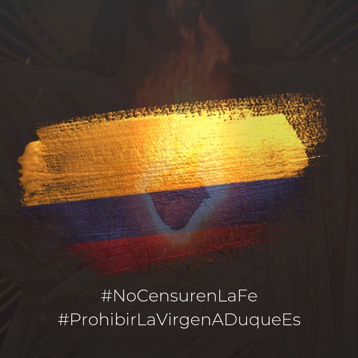 Danilo_Torres92's tweet photo. #NoCensurenLaFe porque #ProhibirLaVirgenADuqueEs violentar el derecho de expresar libremente su Fe, porque es censurar arbitrariamente su derecho de expresar el patriotismo a través del Amor de nuestra Santa Patrona.

#NoCensurenLaFe #ProhibirLaVirgenADuqueEs #NoCensurenLaFe https://t.co/tY6bswMupc