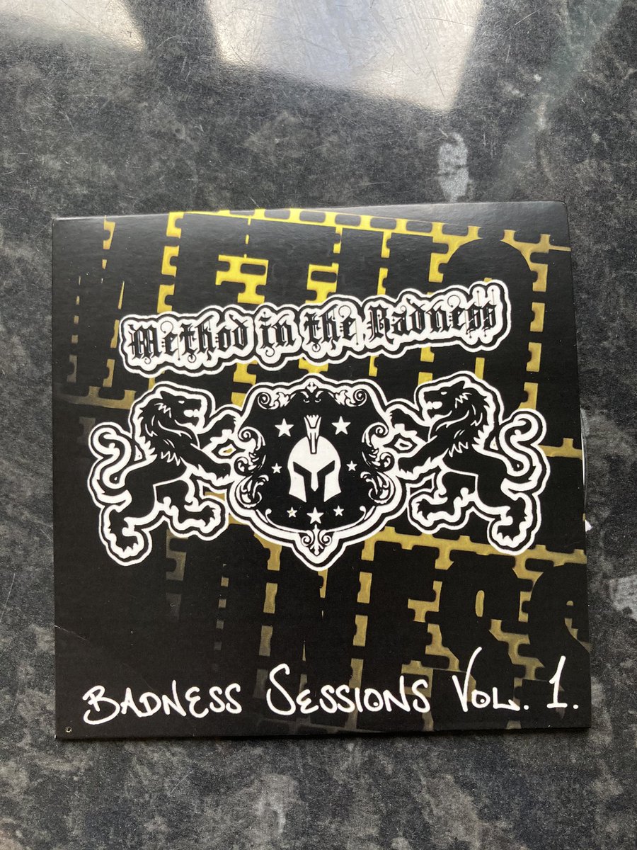 Drive to work sorted for a while. Cheers for the cd <a href="/BadnessOfficial/">Method in the Badness</a> sounds quality so far!