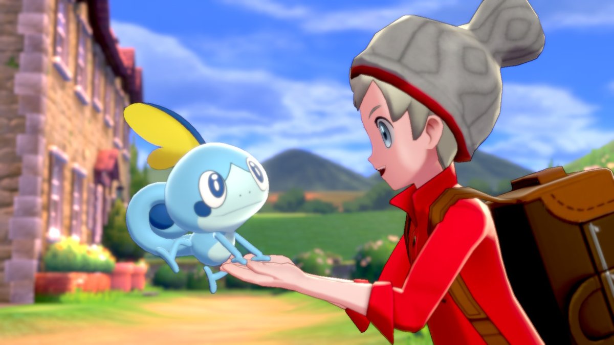 smugfacee's tweet photo. good to be back! #teamsobble #PokemonSwordShield #NintendoSwitch https://t.co/5hdfiobsvp