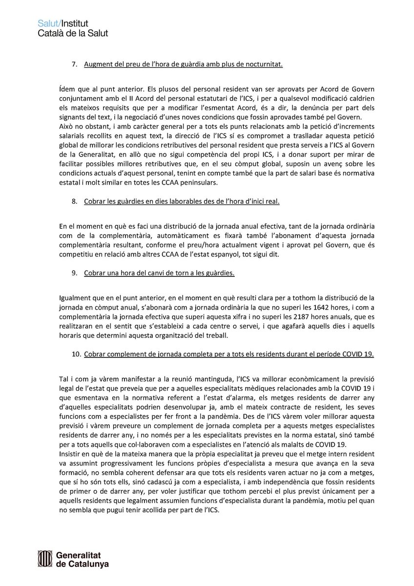 AssembleaIcs's tweet photo. Aquí podéis consultar la respuesta oficial a nuestras peticiones que nos llegaron desde el ICS #ConvenioMIRYa https://t.co/BvFwpH7mex