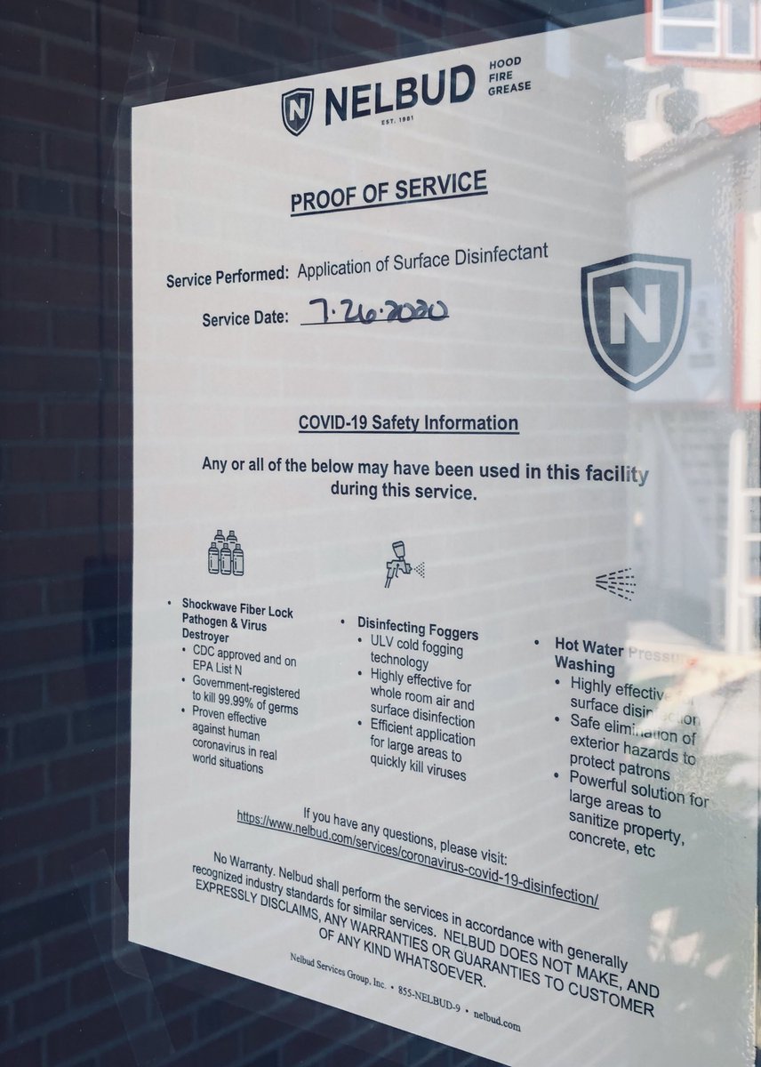 ScecinaNow's tweet photo. Certified Clean! 🛁🧽🧼

Our campus was disinfected by Indy-based Nelbud Services Group over the weekend 

⁦@Nelbud9⁩ https://t.co/DVTVgdIOqS