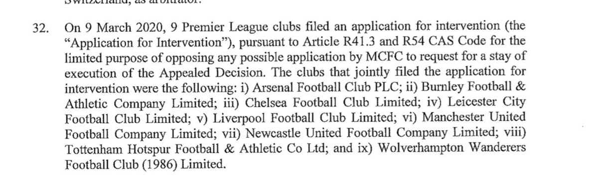 GuardiolaTweets's tweet photo. This is why Pep Guardiola was upset. These teams tried to sobotage Man City’s UEFA Ban appeal. https://t.co/QKrrAEjkJR
