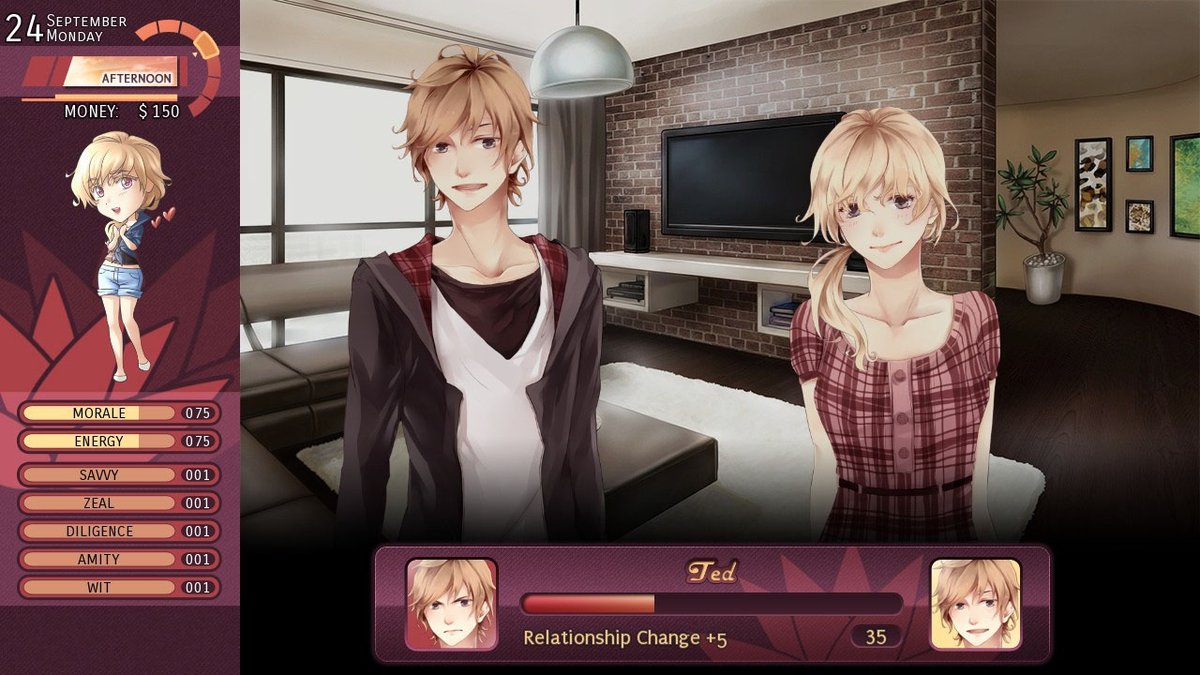 Nicole releases today on PS4 NA &amp; tomorrow on PS4 EU + Xbox One!

Don’t miss this #otome dating simulator that revolves around your day-to-day life as a college student.
Classes, homework and mysterious abductions on this new #renpy #visualnovel!

PS4 NA: ow.ly/mq2k50AK4HH