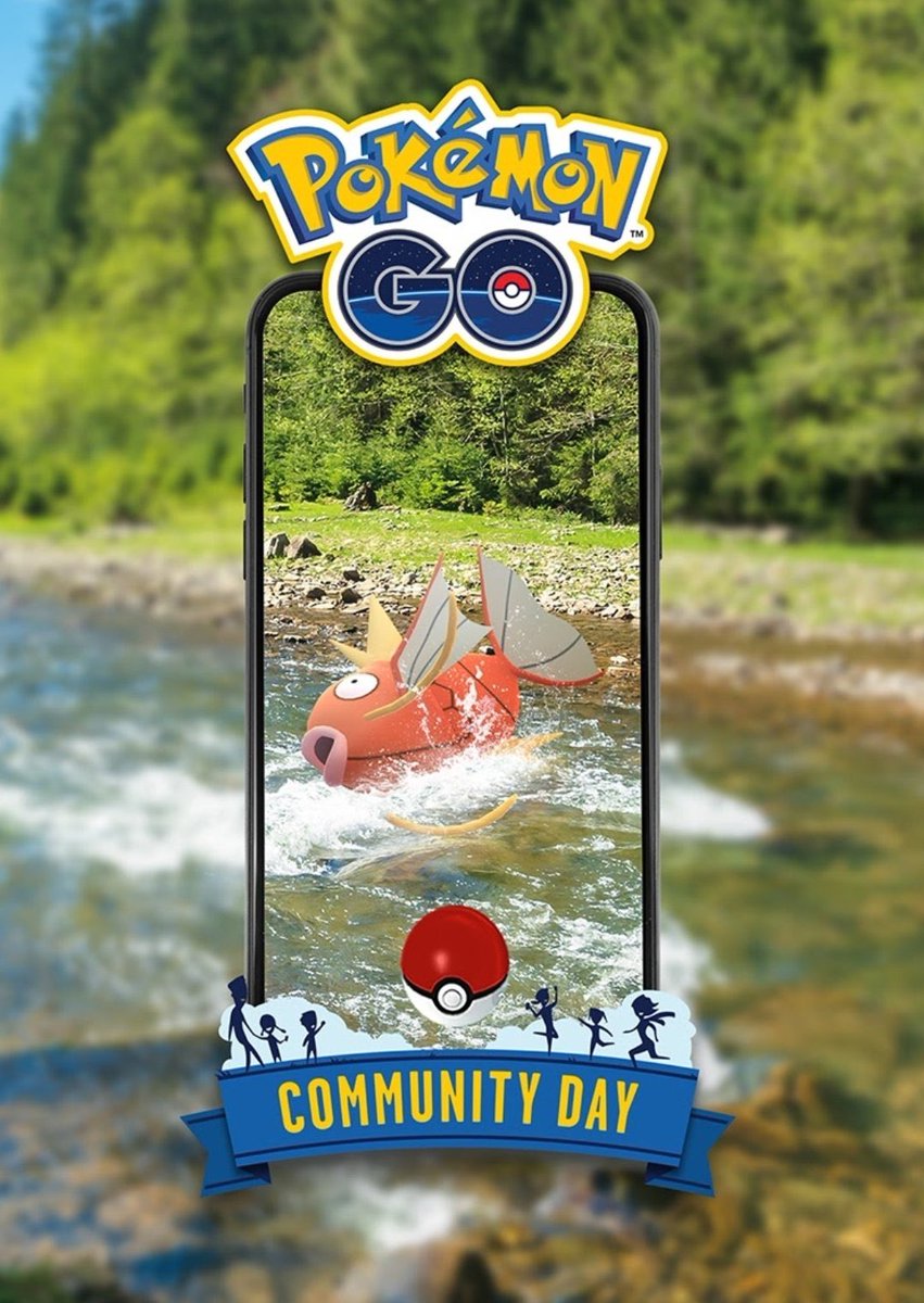 Pokemon_Go_Py's tweet image. Agosto Community Day

📅 8 de agosto
🕑 De 11:00 a 17:00

• Magikarp ✨
• Mov. EX para Gyarados: Acua Cola
• X3 de Polvos Estelares por captura
• Incienso de 3hs
• Magikarp photobomb
• Tareas de investigación 🍬 Magikarp
• Investigación especial de pago
#PokemonGO