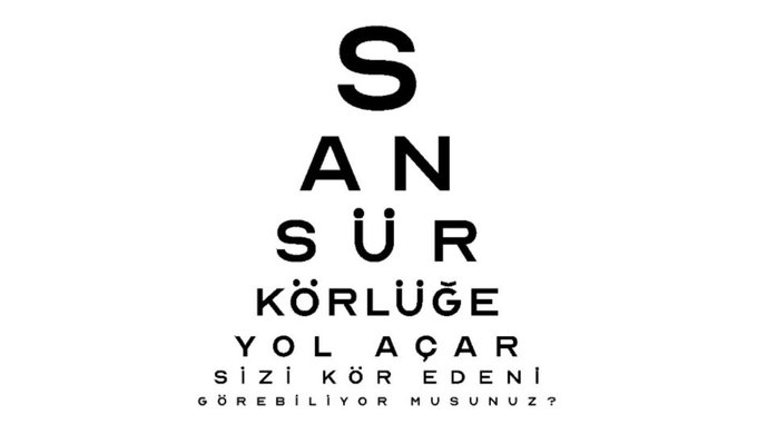 Sansür öldürür. Sansüre göz yummak köleleştirir. Geç olmadan Sansür yasasına dur de! #SansürYasasınaDurDe