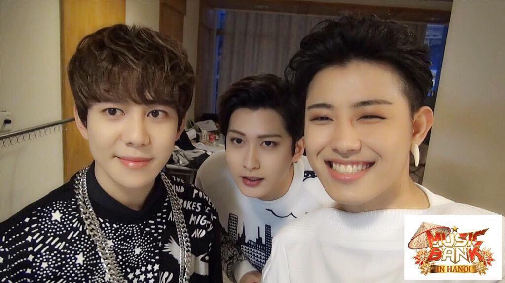 34. he GLOWS (and kyung&jaehyu are reeeally pretty as well here, but ukwon is the SUN)